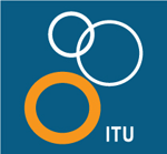 logo itu modre3circlelogo onblue